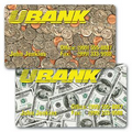 Business Card/ Lenticular USA Currency Flip Effect - Custom (2"x3 1/2")